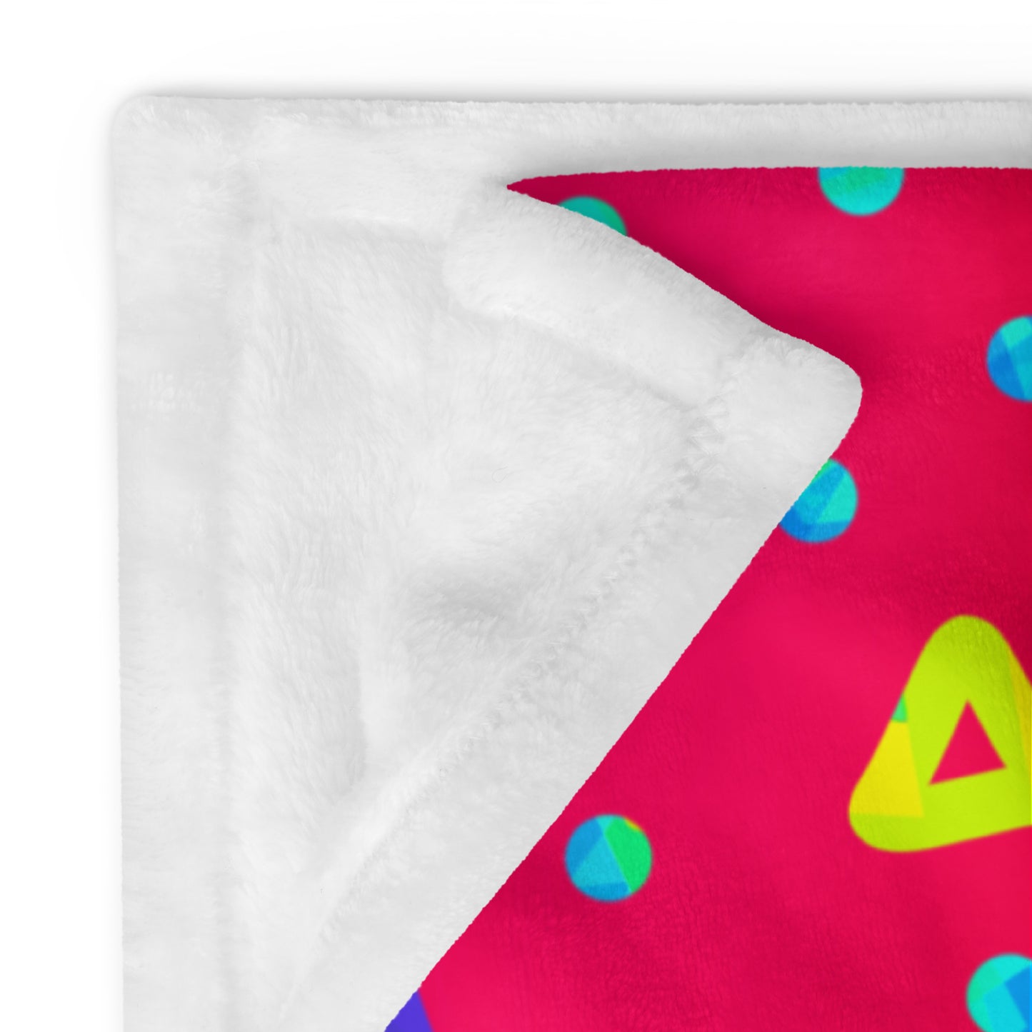 Dream Wave Festival - Warm Candy Rain Throw Blanket