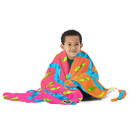 Dream Wave Festival - Summer Buzz Throw Blanket