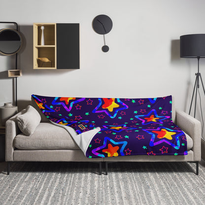 Dream Wave Festival - Starlight Delight Throw Blanket