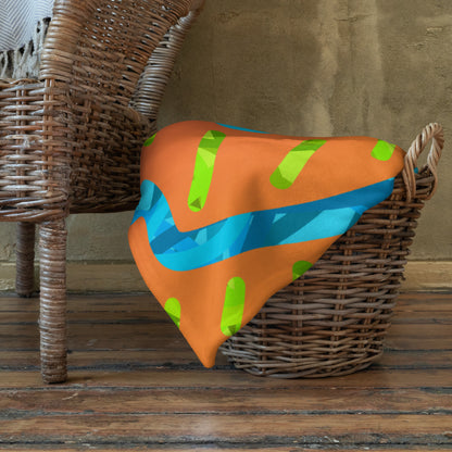 Dream Wave Festival - Summer Buzz Throw Blanket