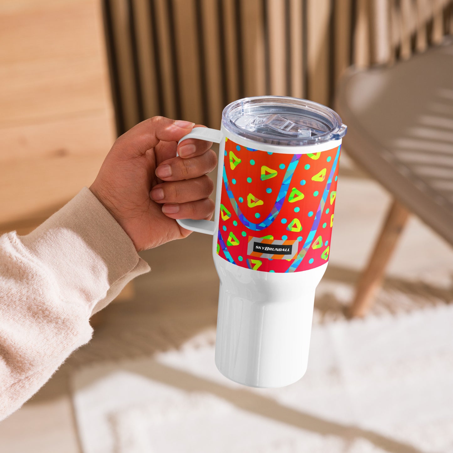 Dream Wave Festival - Warm Candy Rain Travel Mug