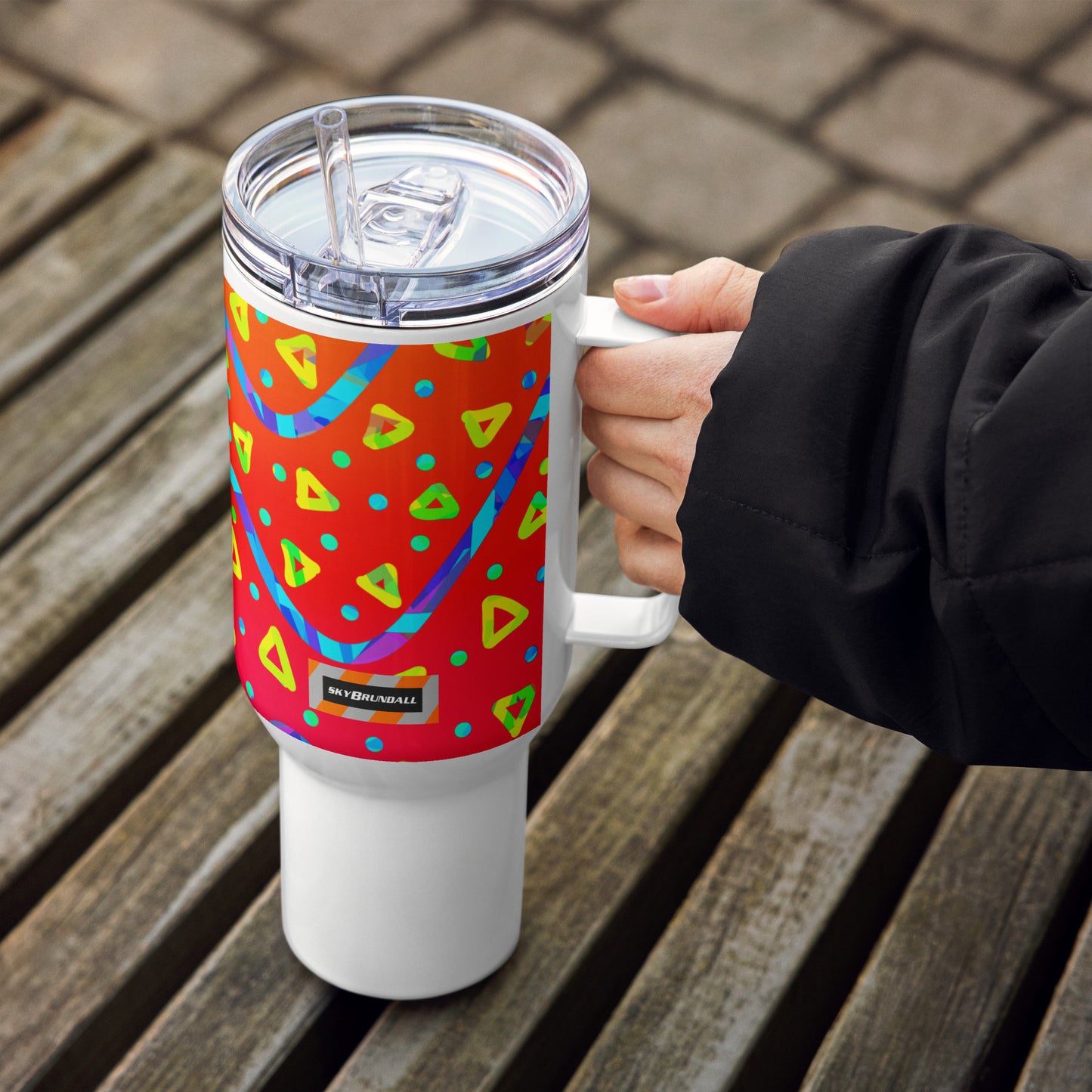 Dream Wave Festival - Warm Candy Rain Travel Mug