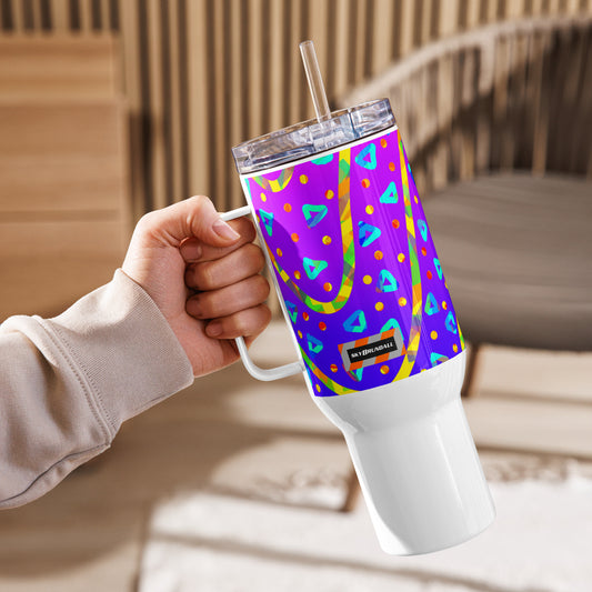 Dream Wave Festival - Cool Candy Rain Travel Mug