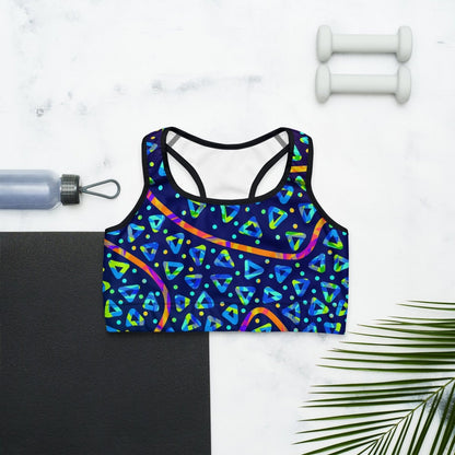 DWF Electric Crumble Sports Bra from Sky Brundall Concepts