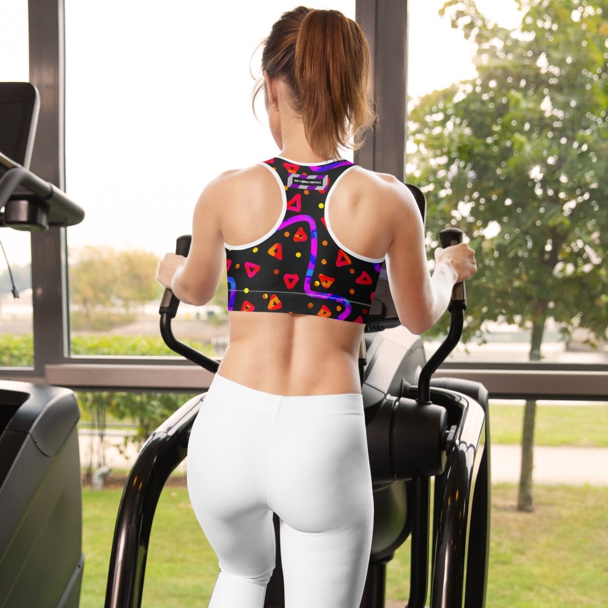 DWF Wild Energy Red Sports Bra from Sky Brundall Concepts