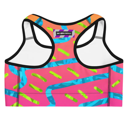 Dream Wave Festival Summer Buzz Sports Bra from Sky Brundall Concepts