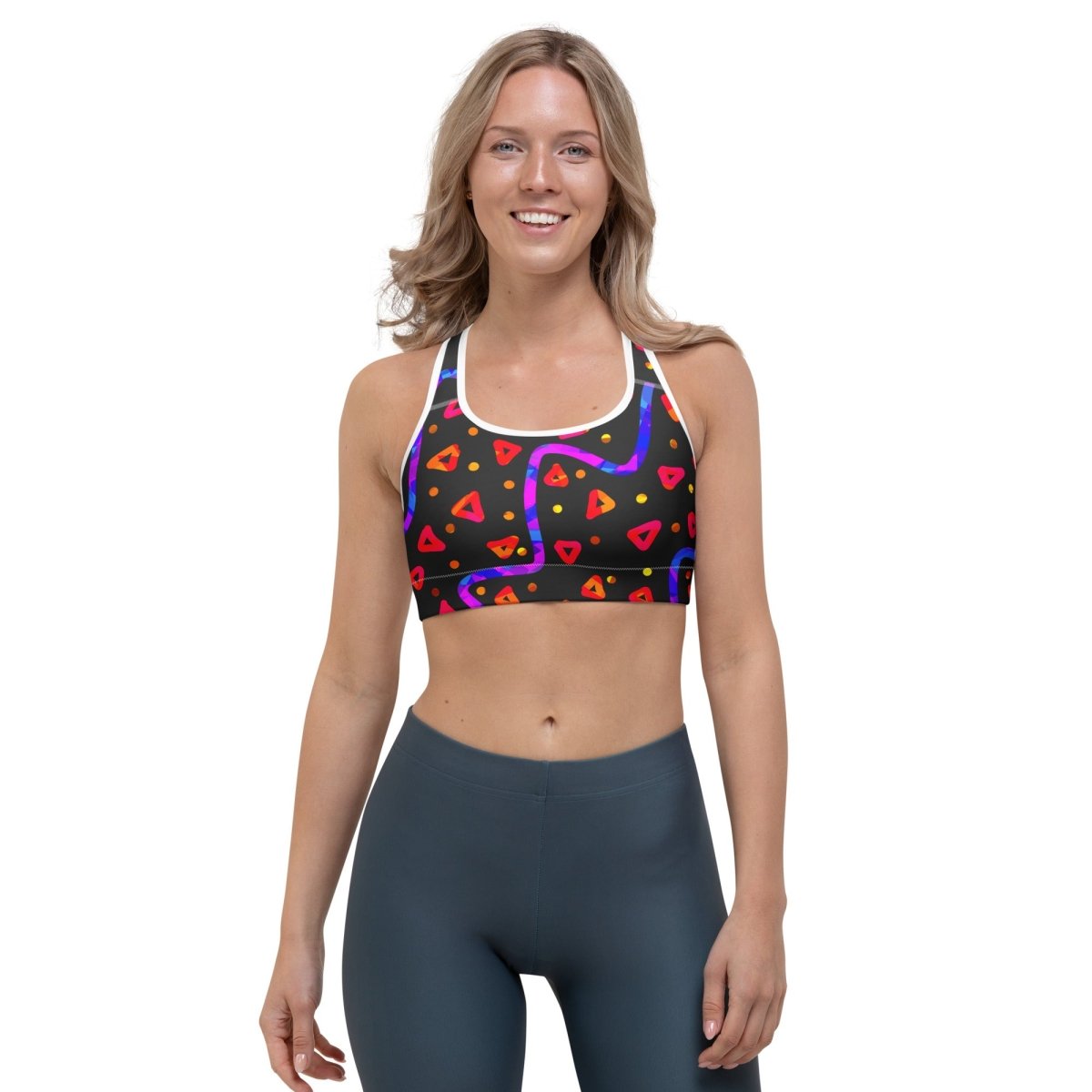 DWF Wild Energy Red Sports Bra from Sky Brundall Concepts