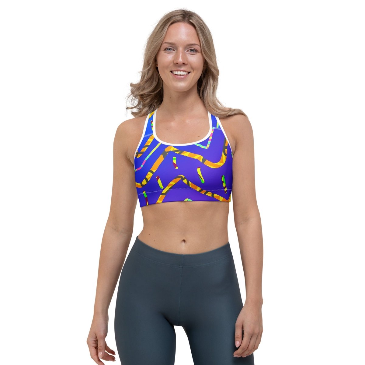 Dream Wave Festival - California Tiger Sports Bra from Sky Brundall Concepts