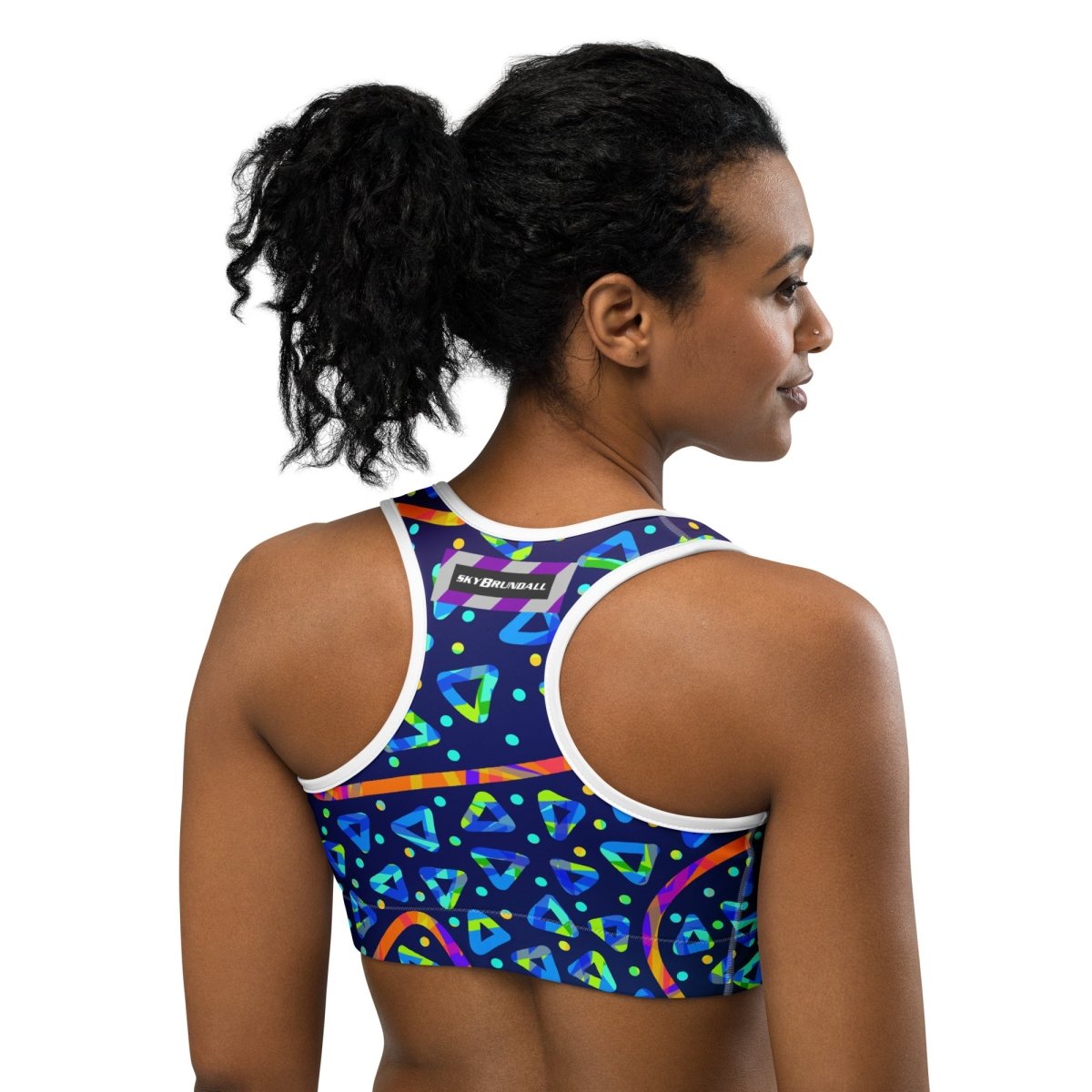 DWF Electric Crumble Sports Bra from Sky Brundall Concepts
