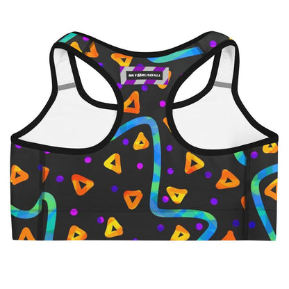 DWF Wild Energy Orange Sports Bra from Sky Brundall Concepts