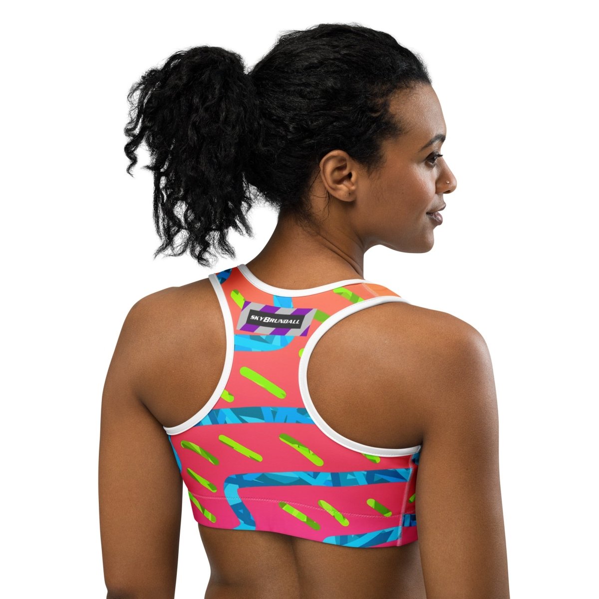 Dream Wave Festival Summer Buzz Sports Bra from Sky Brundall Concepts