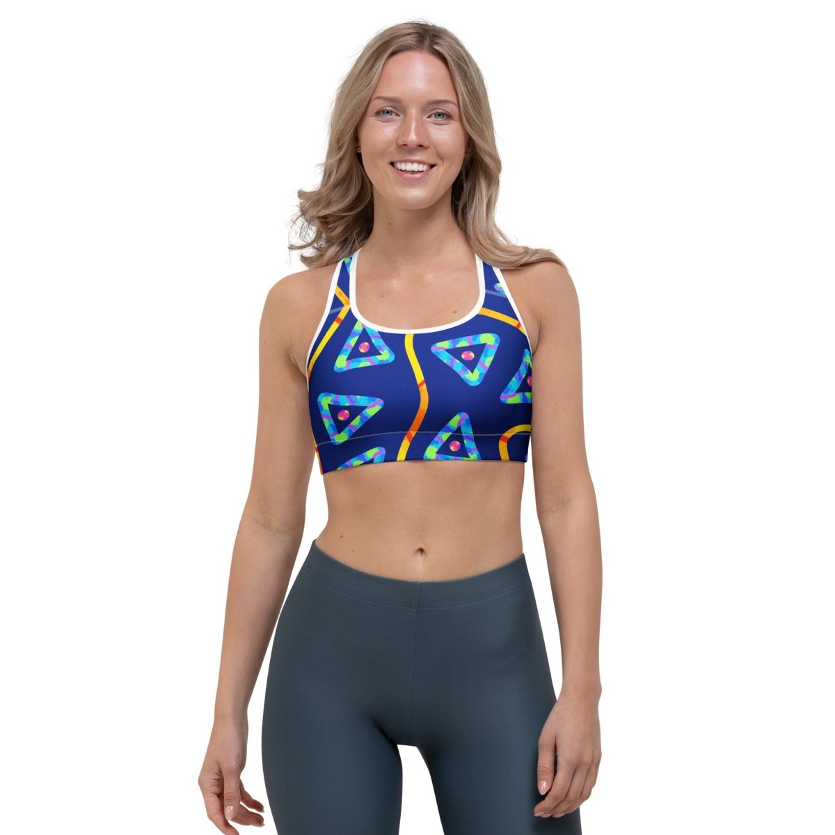 Dream Wave Festival Urban Jump Sports Bra from Sky Brundall Concepts