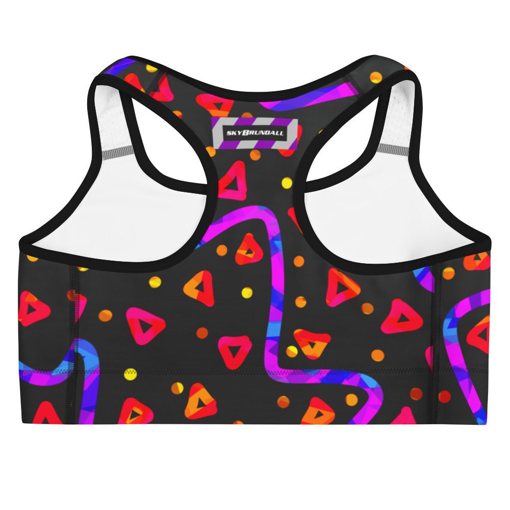 DWF Wild Energy Red Sports Bra from Sky Brundall Concepts