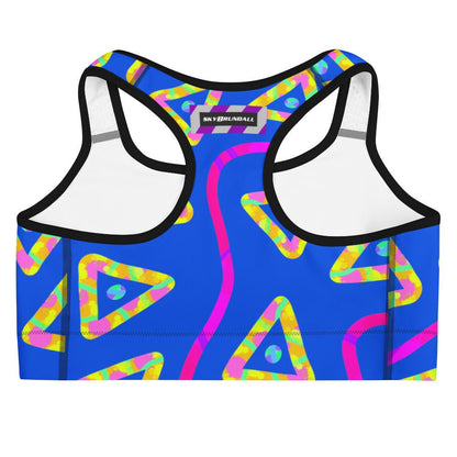 DWF Urban Jump Blue Sports Bra from Sky Brundall Concepts